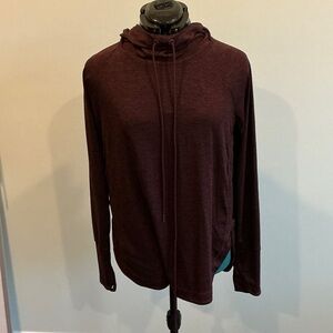 Athleta Women's Maroon Hoodie